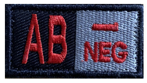 3D embroidered floral patch magic outdoor products Amazon bag with embroidered floral patch chest strip armband magic blood type