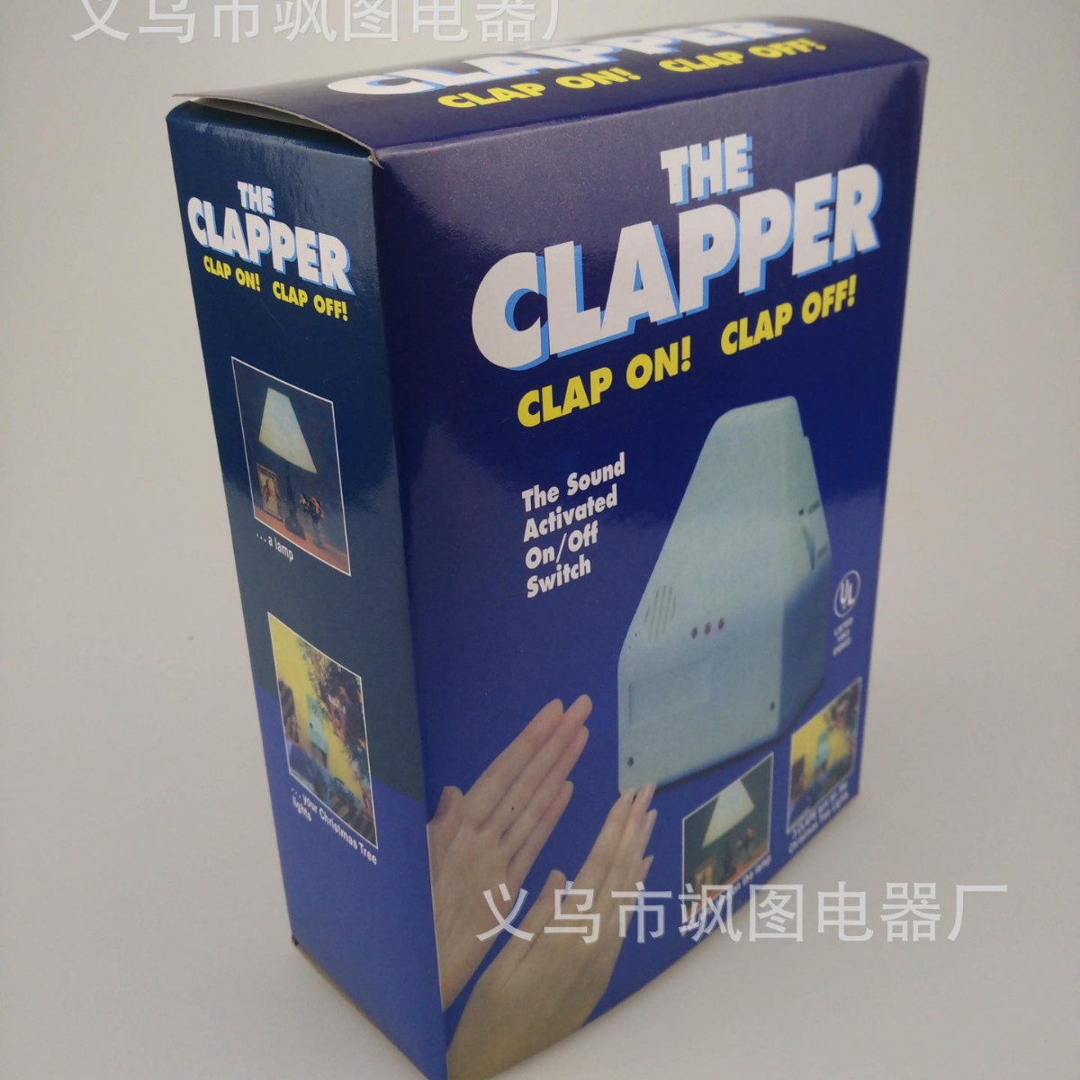 声控开关 the clapper 感应开关 48个  手拍开关  180g