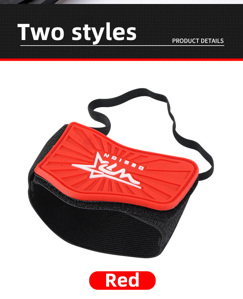 Motorcycle riding shift brake shoe cover road off-road racing pad PVC outdoor protective gear brake cover