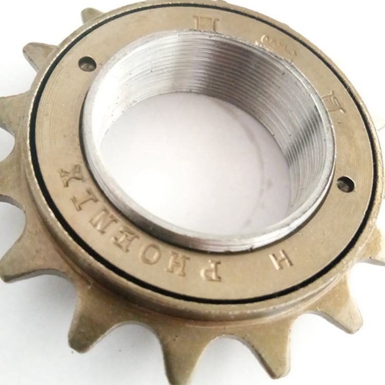 Volante de la bicicleta 16t 18t muerto coche vivo volante de una sola velocidad volante rueda dentada en caja para bicicleta accesorios