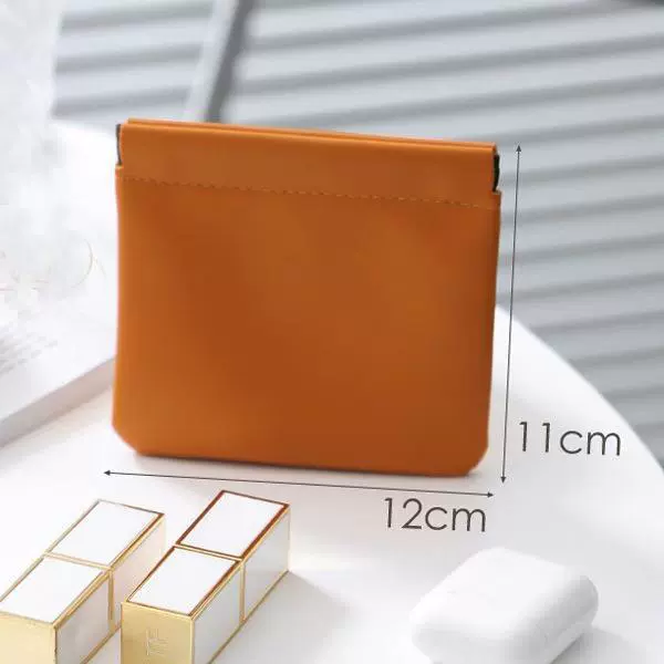 Универсальная косметичка-пенал, компактная 12×11 см, лёгкий 0.032 кг, четыре цвета