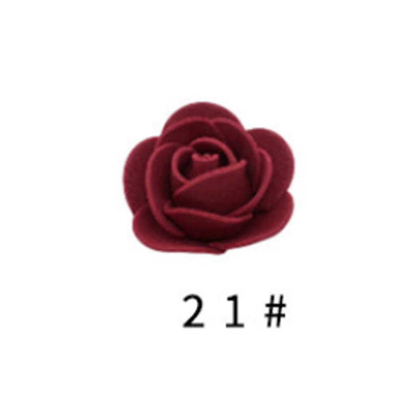 Simulación oso rosa regalo del festival Qixi oso de flores hecho a mano oso de burbujas de 25cm regalo de cumpleaños oso rosa