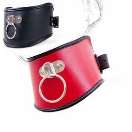 艾斯乐成人情趣角色扮演红色美脖护套狗奴调教项圈用品颈圈批发品