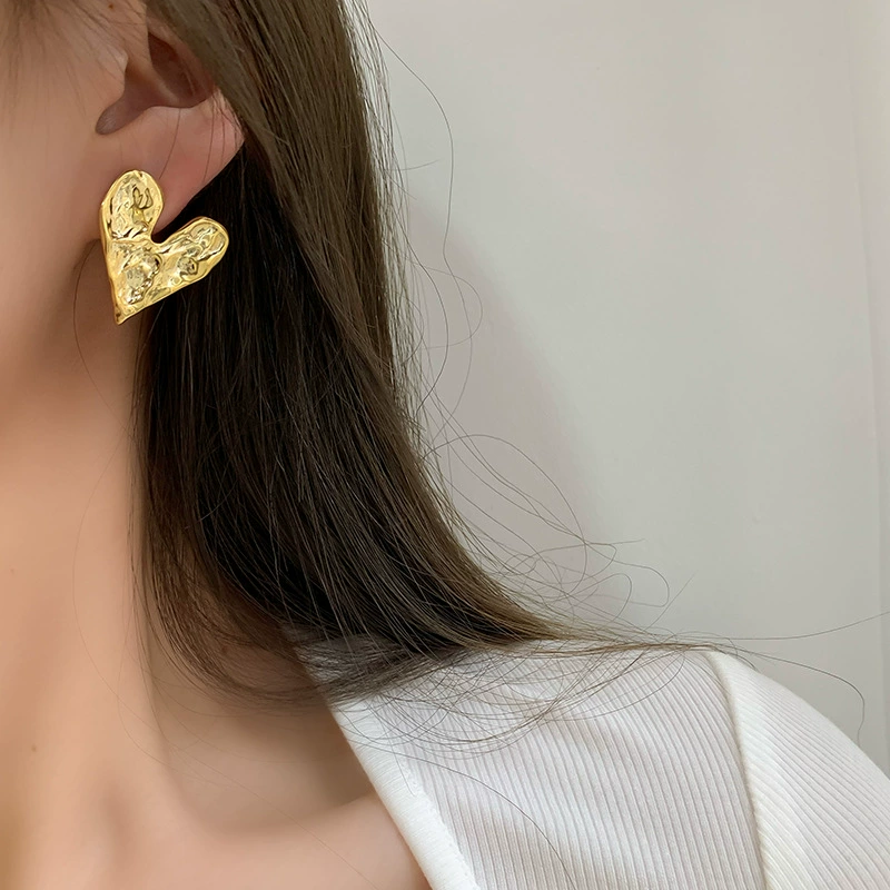 Заушные серьги из жемчуга, мушковая бусинка, серьги без прокола, французский стиль, легкая роскошь, стиль высокого качества