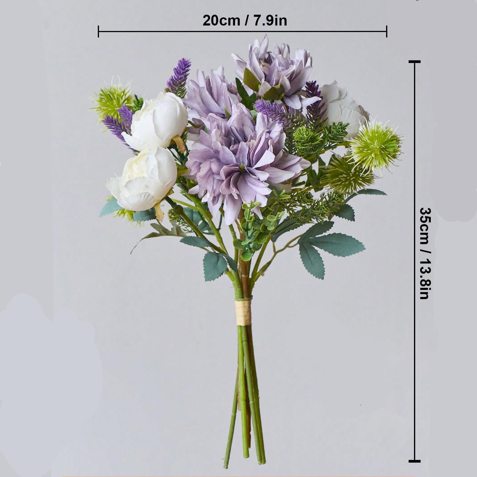 보라색 차 버드 달리아