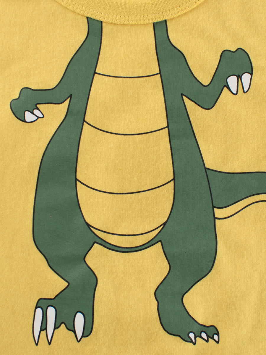 Ropa para niños de la marca de moda 2025 verano nuevo estilo para niños camiseta de manga corta con estampado coreano ropa de dibujos animados para bebés fuente transfronteriza image 3