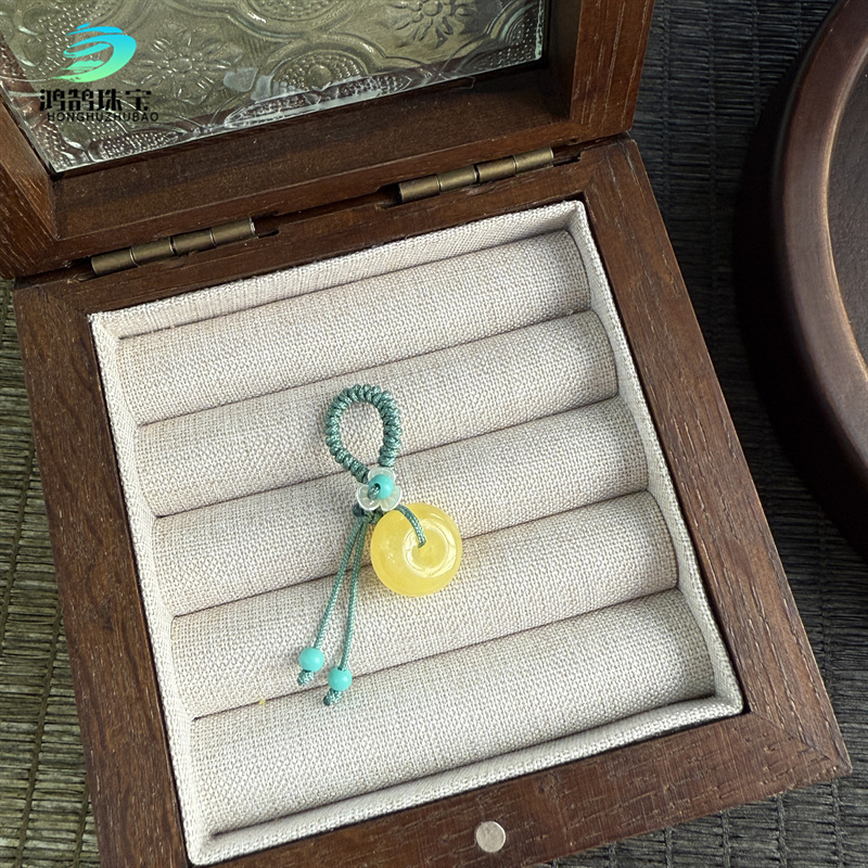 Hand-Woven Second-Generation Beeswax DIY Accessories, Beaded Jewelry, Bracelet Spacers, and Decorative Pendants