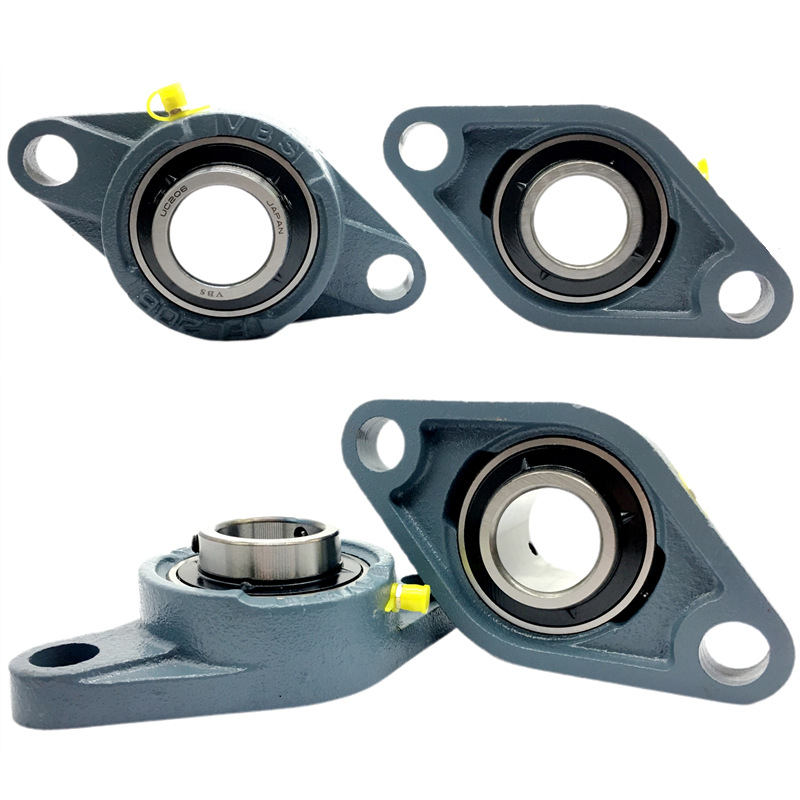 日本VBS带座外球面轴承UCFL FL 201 202 203 204 205 206 207 208