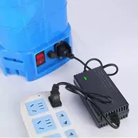 Электрический опрыскиватель зарядное устройство 12v универсальный пестицид распыление заряда ведро с литиевой батареей умный универсальный три отверстия профессиональный