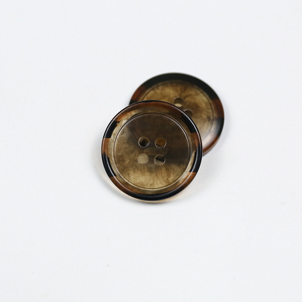 Resin button suit buttons High-end suit buttons Four-eye round…