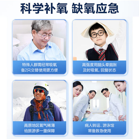 Kefu Oxygen Bag Household Portable Elderly Pregnant Women Medical Plateau Xizang Tourism Oxygen Inhalation Oxygen Storage Bag Oxygen Filling Bag