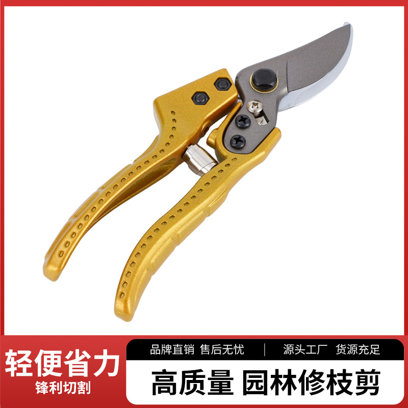 多功能园林剪刀家用修枝剪园艺工具果树摘果花枝嫁接省力粗枝修剪
