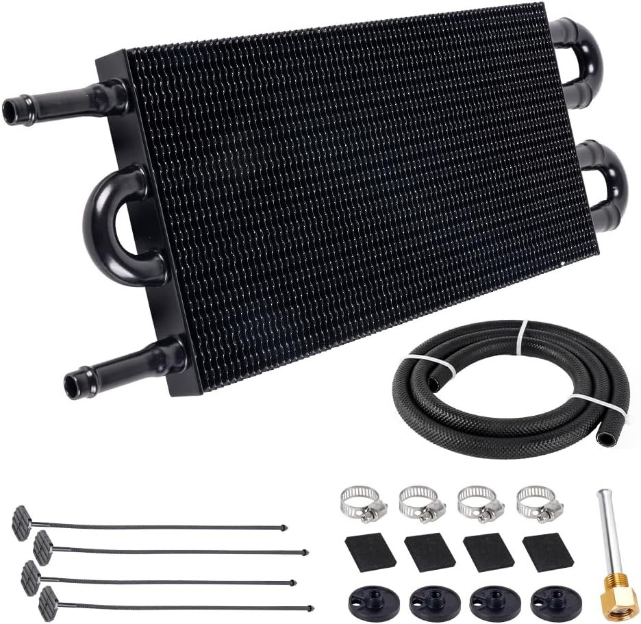 Cross-border special for automobile modification parts air conditioning exhaust tube condenser condenser tube universal oil cooler heat dissipation
