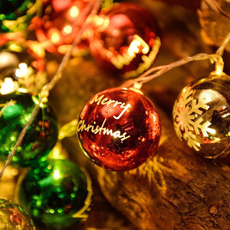 Nuevo transfronterizo LED de navidad cadena de lámparas de decoración de árbol de navidad viejos accesorios muñeco de nieve escenario diseño de luz de atmósfera