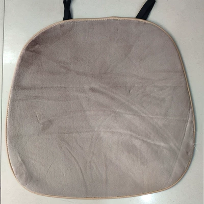 New style faux mink velvet Wool pad - faux-mink-velvet-square-pad-bean-yarn-color