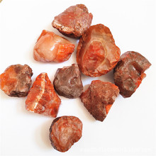 天然非洲南红俏色玛瑙原石毛料雕刻件吊坠戒面料原矿矿石标本