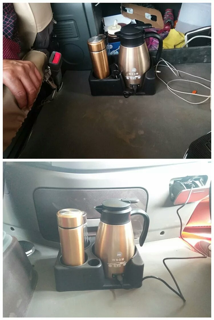 Car Water Bottle Holder, Insulated Water Bottle Holder for Cars, Water Cup Holder, Water Kettle Holder, Large Truck Household Water Kettle Holder, Universal
