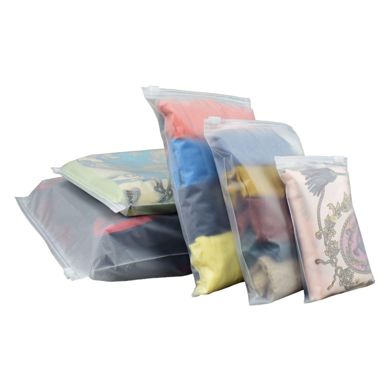 Bolsa de cremallera esmerilado ropa interior calcetines bolsa de embalaje máscara bolsa de embalaje ropa esmerilado cremallera ziplock bolsa