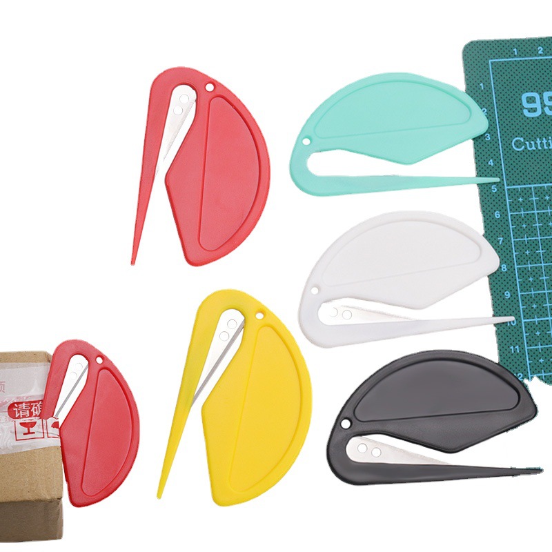刀开信封刀拆包裁纸美工刀割绳切皮筋电线床垫割膜刀折叠开箱神器
