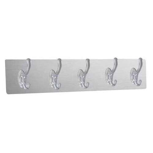 Powerful transparent seamless coat and hat acrylic hook load-bearing punch-free kitchen bathroom bathroom door behind waterproof sticky hook