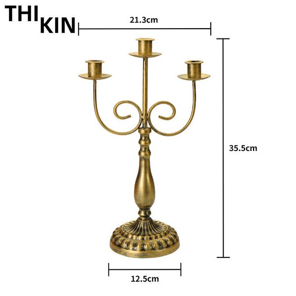 Amazon European -style Metal Candle Church Western Restaurant Metal…