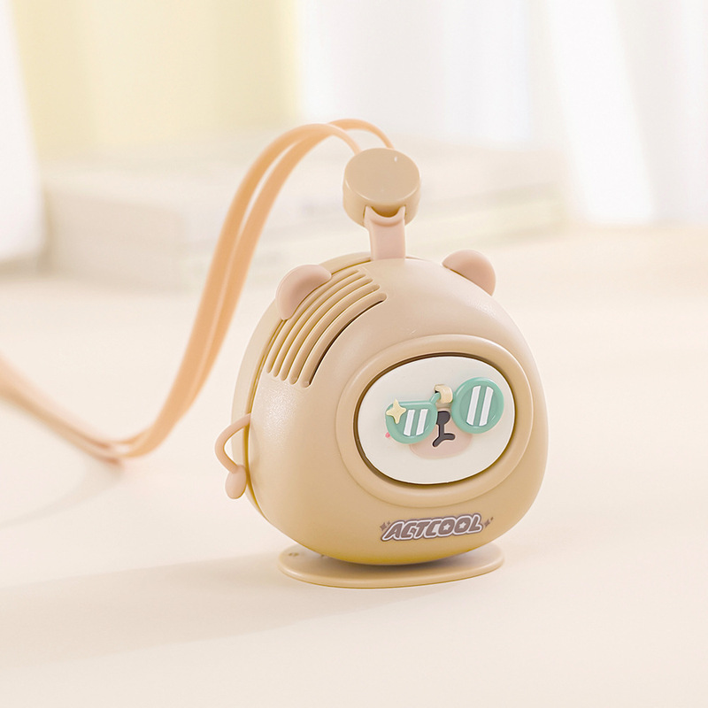 かわいいパンダの扇風機の携帯型の学生の子供はミニusb充電扇風機の子供のプレゼントを持っています。|undefined