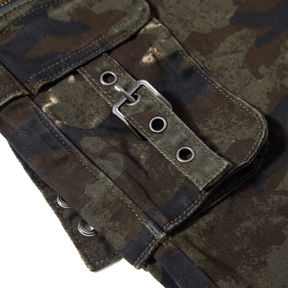 Camouflage Schlaghose für Herren – lässiger Stil im Hip-Hop-Look, funktional, Cargo-Stil, locker geschnitten, lange Hose mit Taschen_voghion.com
