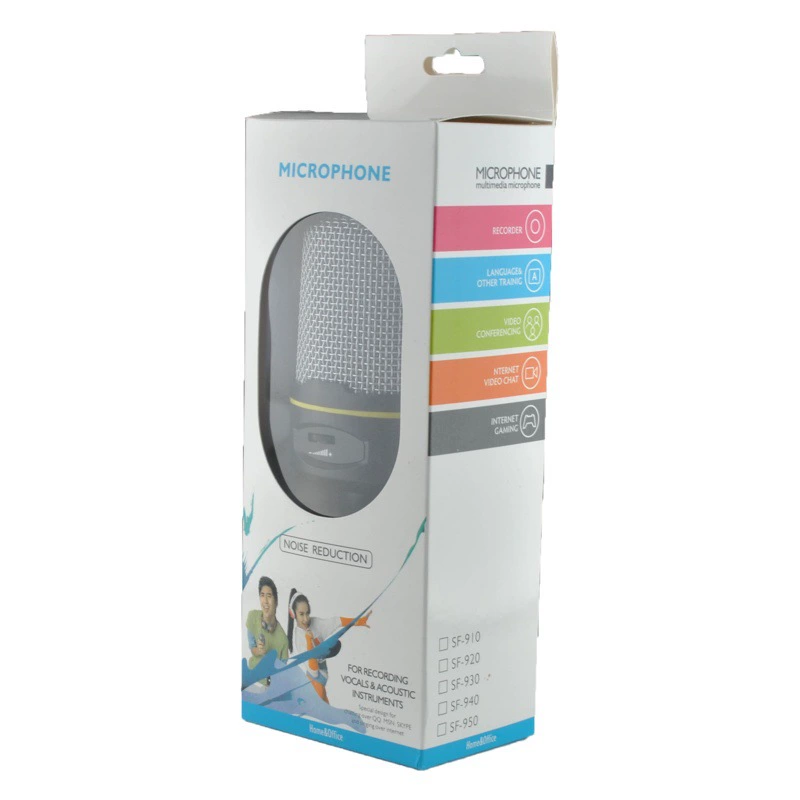 Трансграничный оптовый компьютер живая Голосовая конференция микрофон с кронштейном якорь мобильного телефона видео Караоке проводной микрофон