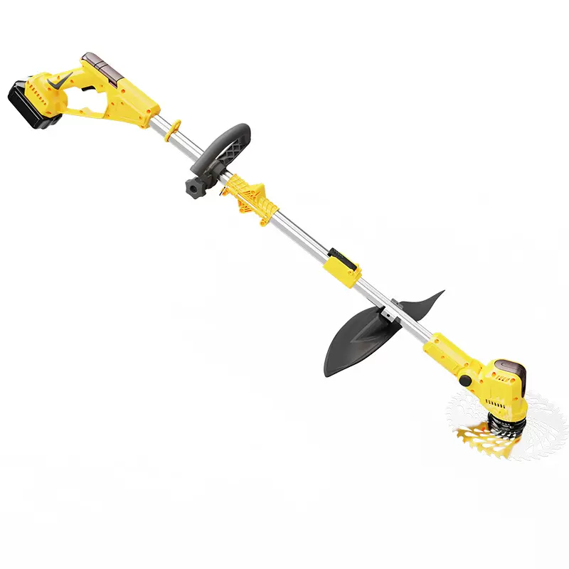 跨境园林除草机充电式草坪修剪机打草机电动割草机打草器