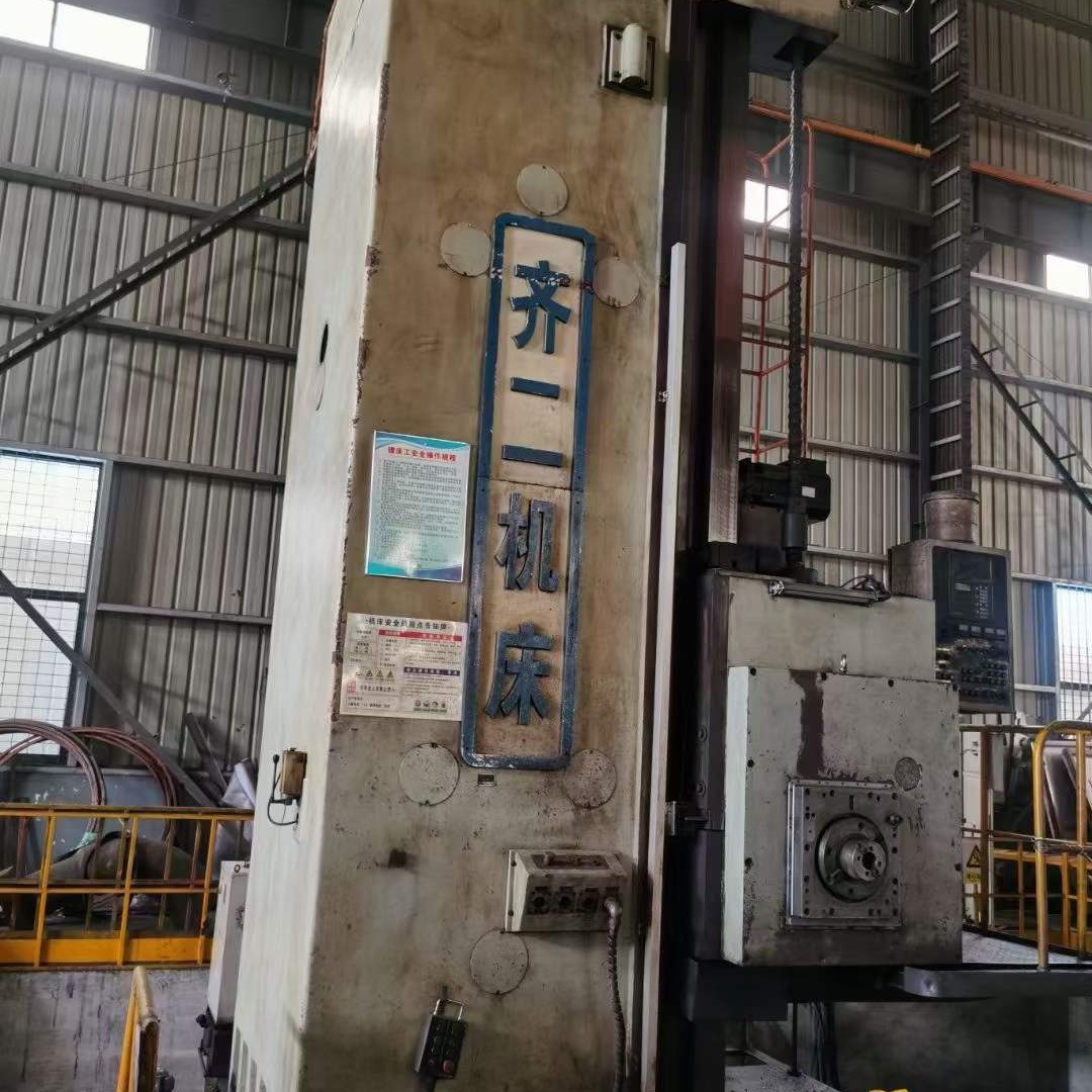 处理二手齐二T6916D-D-1落地镗铣床铣轴直径320镗轴直径:160