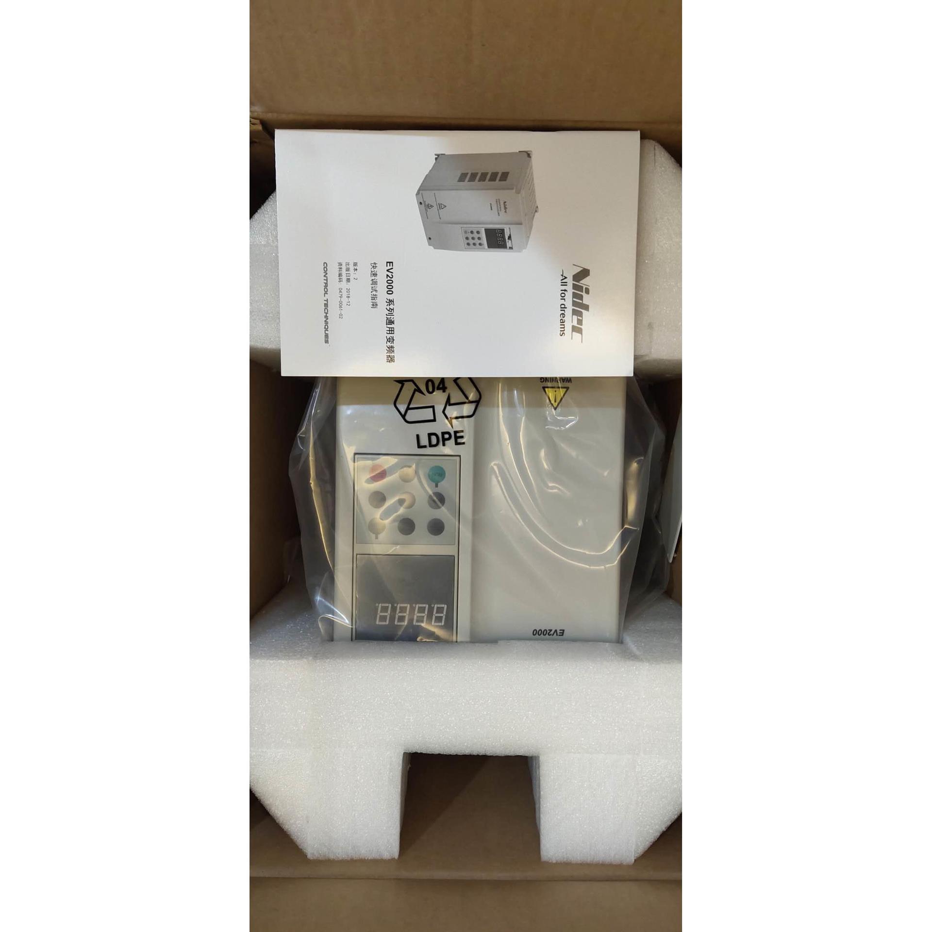 EMERSON艾默生变频器EV2000-4T0150G/0185P全新原装质保一年