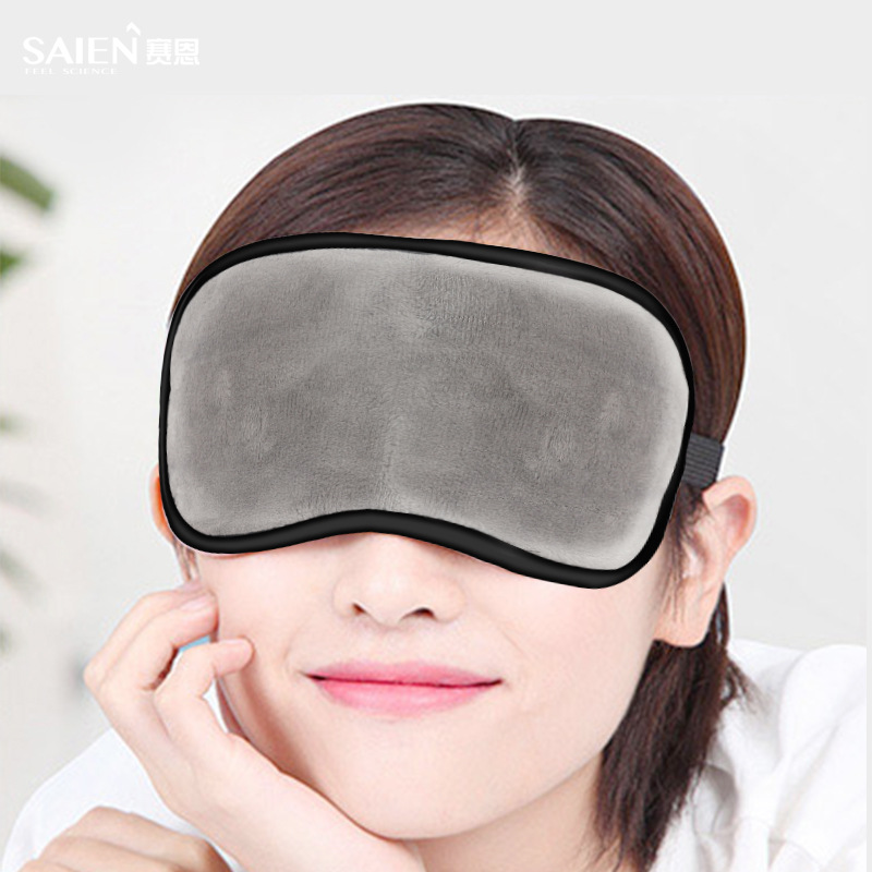 Máscara de ojos sombreada de poliéster, regalo de aviación personalizado, expansión del juego de dormir, protección de ojos de viaje, protección de ojos sombreada completa, protección de ojos