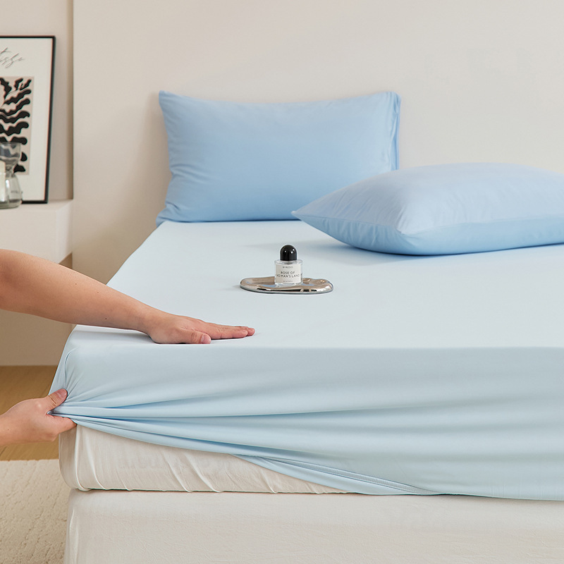 Summer Class a Tianxue Silk Bed Sheet Single Product Cool Bed Sheet Student Dormitory Bedding Single Piece Multi-Size