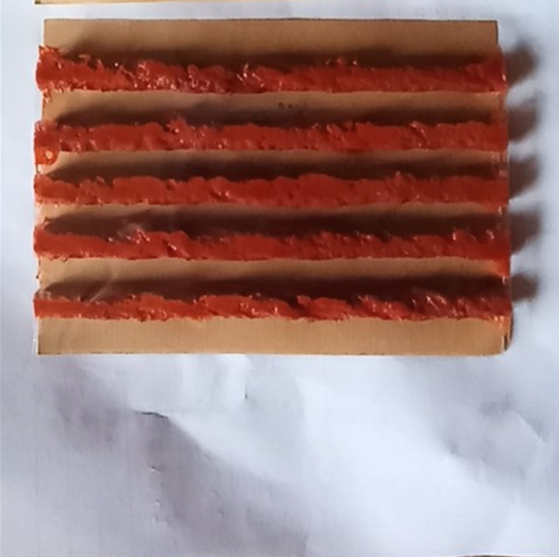 应急补胎胶条棕色黑色快速补胎真空轮胎摩托电动车车胎维修工具轮