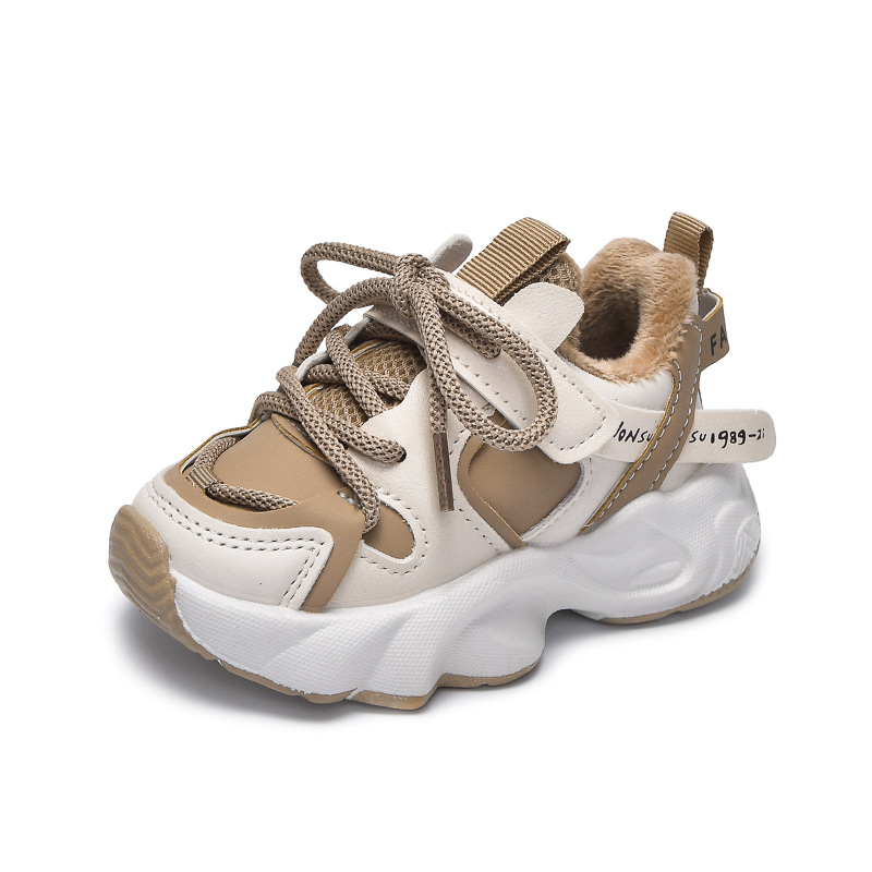 Zapatos deportivos para niños 2025 invierno nuevo niño con zapatos de algodón cálido para bebés mujeres zapatos de padres de algodón