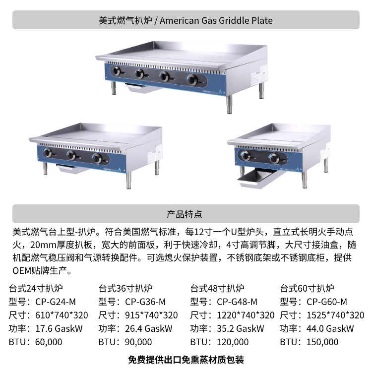 Газовое кухонное оборудование для коммерческих кухонь American Cooking Equipment