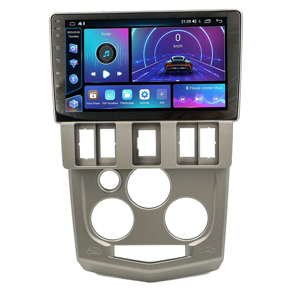 Aplicable a 04 - 08 Renault Logan Android vehículo de navegación integrado Fang Yitong cuatro núcleos / ocho núcleos motor