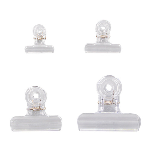 ins simple transparent small clip high-looking student test paper clip long tail clip girly heart multi-functional storage clip