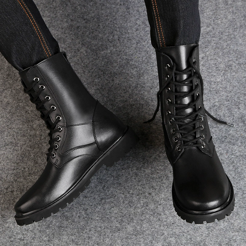 Мартинсы, высокие спортивные ботинки для отдыха в английском стиле на платформе, 8 см