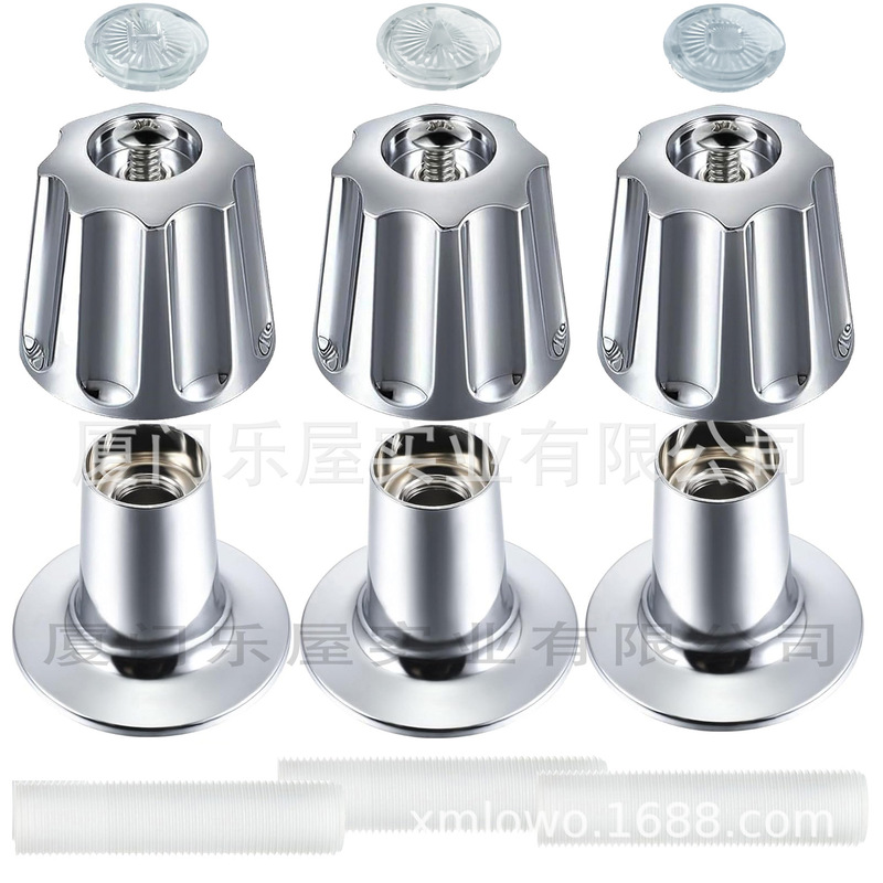 New 8-Angle Handwheel Amazon Bathroom Bathtub and Shower 3-Handle Set Bathtub Faucet Metal Handle New 8-Angle Handwheel Amazon Bathroom Bathtub and Shower 3-Handle Set Bathtub Faucet Metal Handle