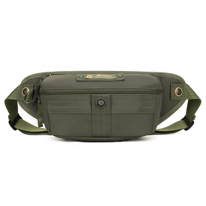 WEPOWER nuevo tipo de bolso de cintura para hombres, bolso de ocio al aire libre, bolso de hombro inclinado, bolso de cintura a prueba de rociadores