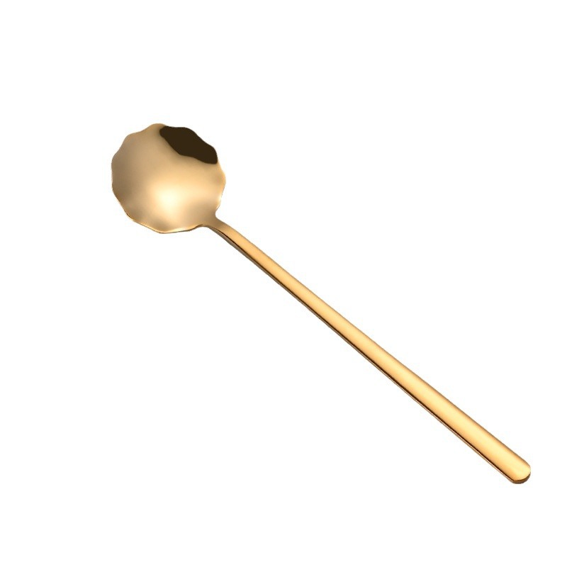 Edelstahl Rührlöffel Mit Spitzenmuster Für Kaffee Und Tee_voghion.com