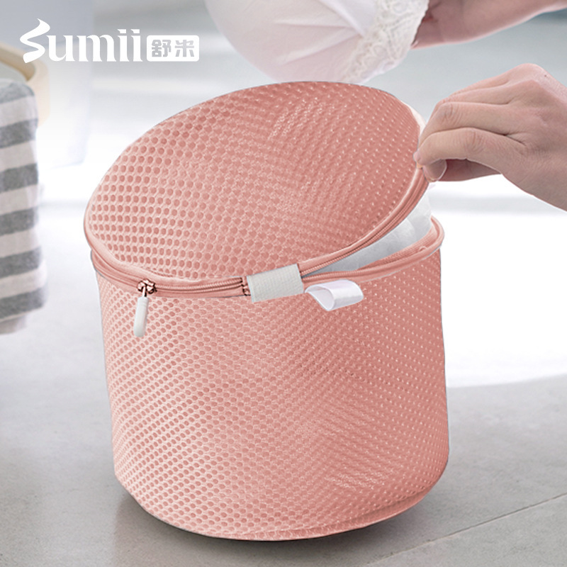 舒米機洗防變形三明治文胸袋內衣洗護袋漂浮款文胸護洗袋廠家直供