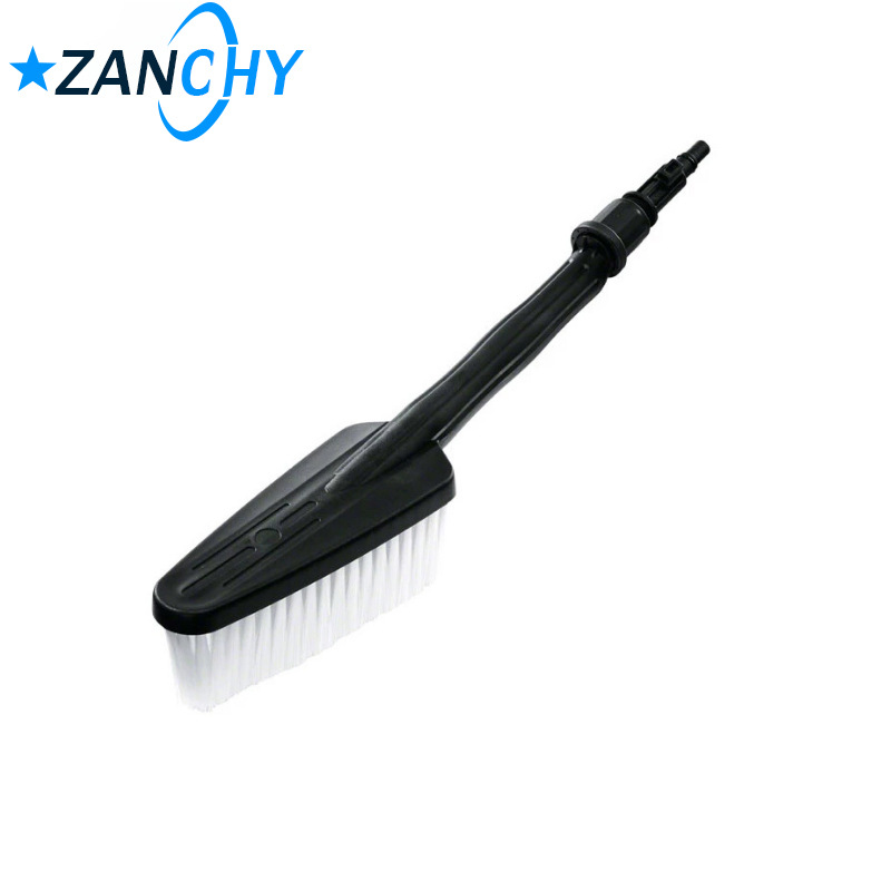 BAUKER家用洗车刷高压洗车机洗车水枪毛刷通水长毛三角刷厂家直供