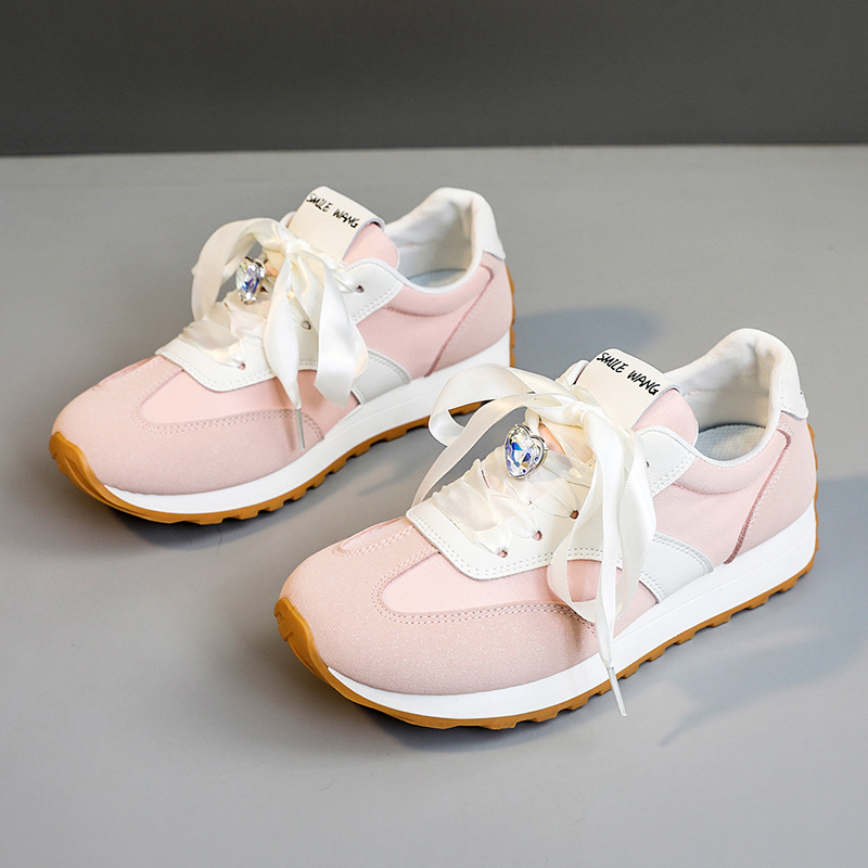 Jcf201 Nuove Nuove Scarpe da Ginnastica Bianche Traspiranti Primavera Estate Sportive Casual da Donna con Suola Spessa e Aumento di Altezza_voghion.com