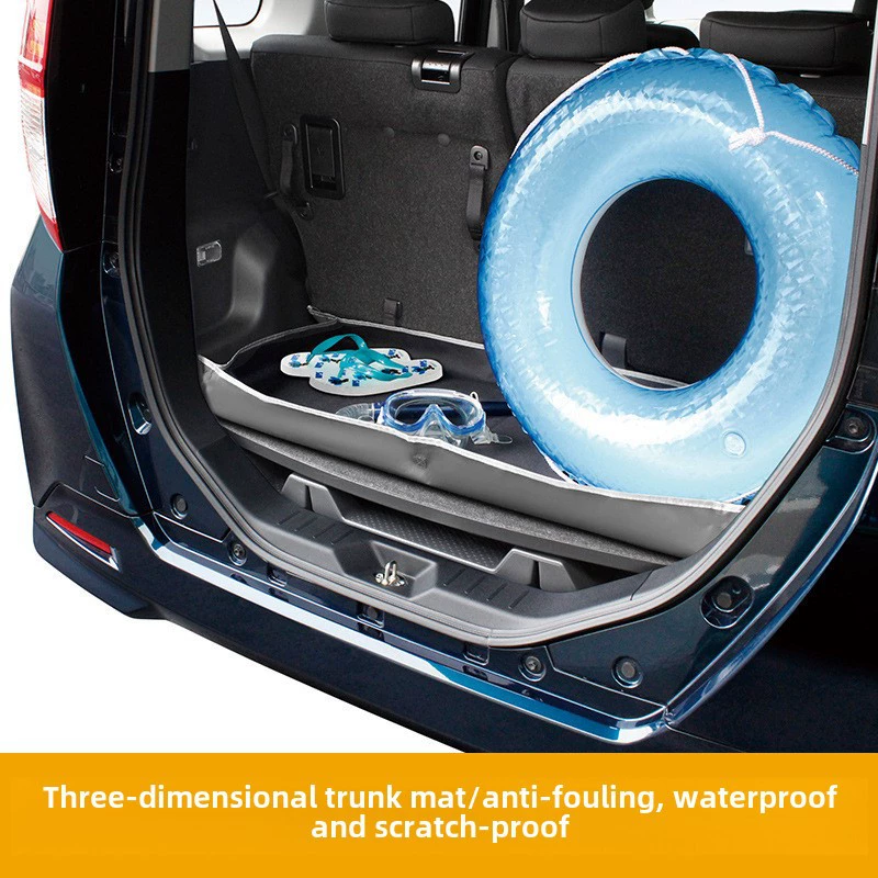 Japanese trunk mat, dustproof box, universal protective waterproof pad