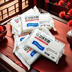 红卫洗衣皂90g去污渍肥皂牛羊油脂皂基家用实惠装洁净衣物老国货