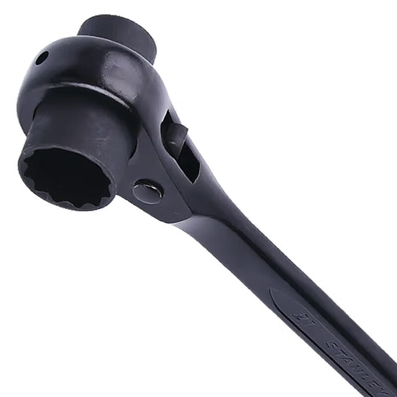 STANLEY STANLEY 95 - 052 - 2 - 23 Llave de trinquete de cola de punta métrica de doble boca 24x30mm