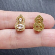 798���J΢��ʯ�ʯ�Ƕ���OӋ�׺�ɢ������p�ȿ��18K��ɫdiy