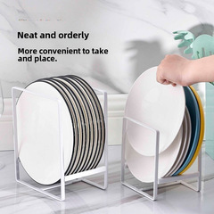 Japanese-style kitchen bowl and dish rack cabinet plate holder draining bowl and plate stand home diningware organization storage rack magic tool